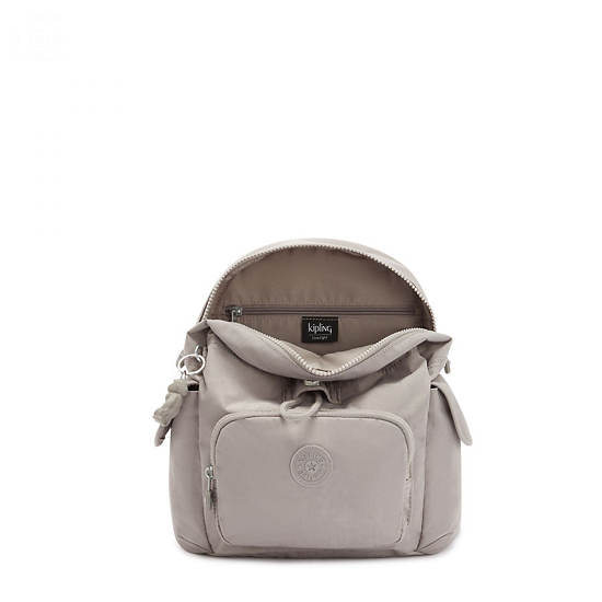 Mochilas Kipling City Pack Mini Grises | MX 1489JP